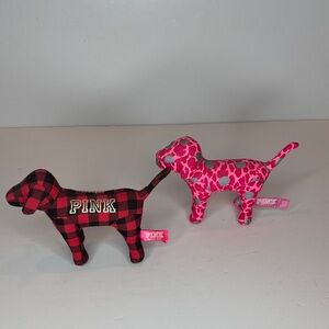 PINK Victoria’s Secret plush dogs
